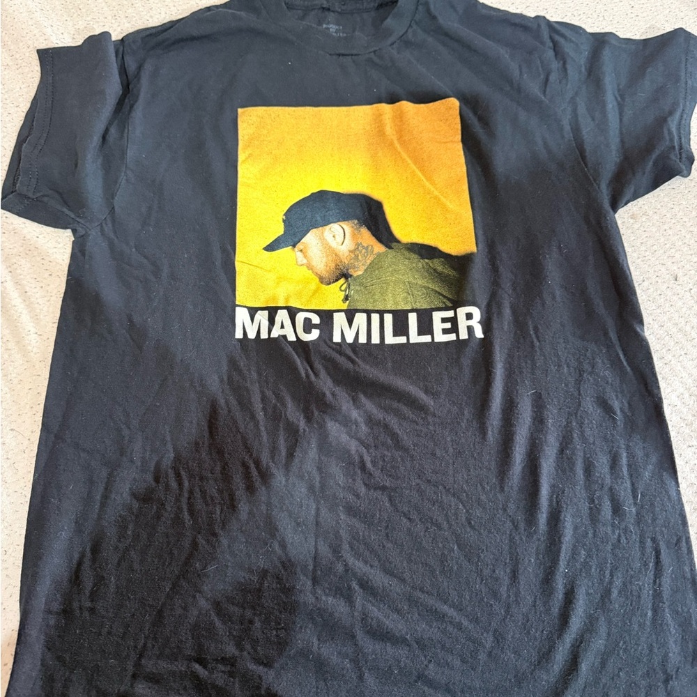 Mac Miller Black Graphic Tee